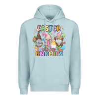 Blue Mist easter  with my gnomies Premium Hoodie - MaliasSmallBusiness