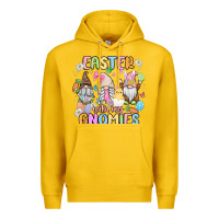 Lemon easter  with my gnomies Premium Hoodie - MaliasSmallBusiness