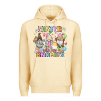 Pina Colada easter  with my gnomies Premium Hoodie - MaliasSmallBusiness