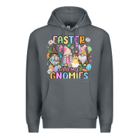 Rock easter  with my gnomies Premium Hoodie - MaliasSmallBusiness