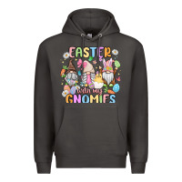 Smoke easter  with my gnomies Premium Hoodie - MaliasSmallBusiness