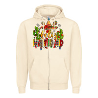 Sandshell feliz navidad Zipper Hoodie - Zillion Design Studio