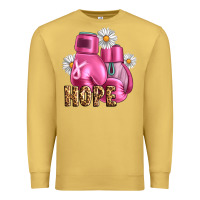 Antique Gold Breast Cancer Boxing Gloves Premium Sweatshirt - Artiststas