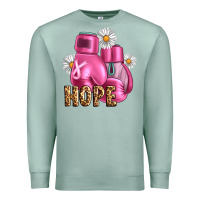Seafoam Breast Cancer Boxing Gloves Premium Sweatshirt - Artiststas