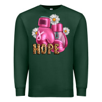 Sports Green Breast Cancer Boxing Gloves Premium Sweatshirt - Artiststas