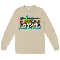 Mushroom boy mom from son up to son down  western Long Sleeve Tee - texasbilliewilder