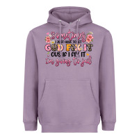 Lavender sometimes i just have to let god fix it Heavyweight Hoodie - JahusDesignShop