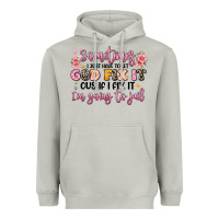 Moon Dust sometimes i just have to let god fix it Heavyweight Hoodie - JahusDesignShop