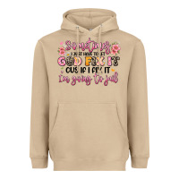 Mushroom sometimes i just have to let god fix it Heavyweight Hoodie - JahusDesignShop