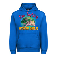 Cobalt i'm turtley adorable Urban Hoodie - NancyCooperArtShop