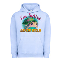 Pigment Grape Ice i'm turtley adorable Urban Hoodie - NancyCooperArtShop