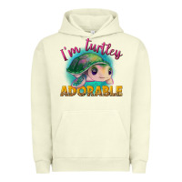Pigment Pistachio i'm turtley adorable Urban Hoodie - NancyCooperArtShop