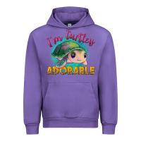 Tulip i'm turtley adorable Urban Hoodie - NancyCooperArtShop
