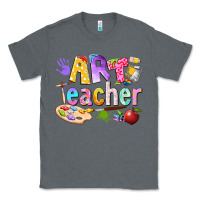 Charcoal Heather art teacher Classic Tee - texasbilliewilder