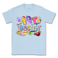 Dusty Blue art teacher Classic Tee - texasbilliewilder