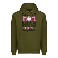 Army Green volleyball mom Premium Hoodie - MaliasSmallBusiness