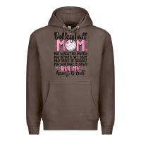 Coffee volleyball mom Premium Hoodie - MaliasSmallBusiness