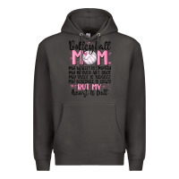 Smoke volleyball mom Premium Hoodie - MaliasSmallBusiness