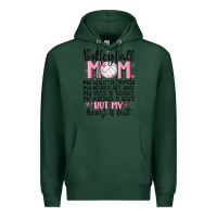 Sports Green volleyball mom Premium Hoodie - MaliasSmallBusiness