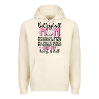 Tofu volleyball mom Premium Hoodie - MaliasSmallBusiness