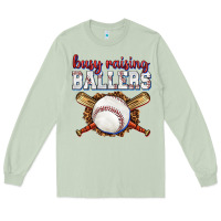 Matcha busy raising ballers baseball Long Sleeve Tee - texasbilliewilder