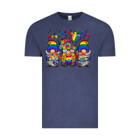 Vintage Denim lgbtq gnome Vintage Tee - BarkalooDesign