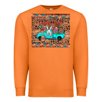 Carrot happy easter truck Premium Sweatshirt - JahusDesignShop