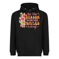 Black be the reason someone smiles today Heavyweight Hoodie - JahusDesignShop