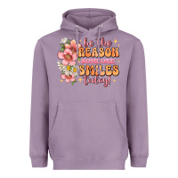 Lavender be the reason someone smiles today Heavyweight Hoodie - JahusDesignShop