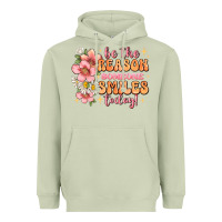 Matcha be the reason someone smiles today Heavyweight Hoodie - JahusDesignShop