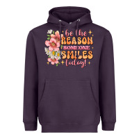 Plum be the reason someone smiles today Heavyweight Hoodie - JahusDesignShop