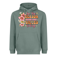 Sage be the reason someone smiles today Heavyweight Hoodie - JahusDesignShop