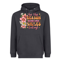Smoke be the reason someone smiles today Heavyweight Hoodie - JahusDesignShop
