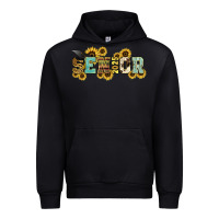 Black senior 2025 sunflowers Urban Hoodie - NancyCooperArtShop