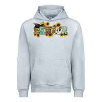 Heather Grey senior 2025 sunflowers Urban Hoodie - NancyCooperArtShop