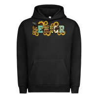 Pigment Black senior 2025 sunflowers Urban Hoodie - NancyCooperArtShop