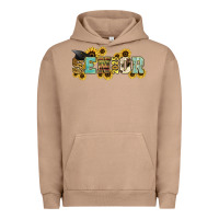 Pigment Burro senior 2025 sunflowers Urban Hoodie - NancyCooperArtShop