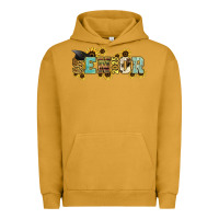 Pigment Peanut Butter senior 2025 sunflowers Urban Hoodie - NancyCooperArtShop