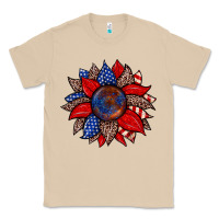 Mushroom American flag leopard sunflower Classic Tee - Zillion Design Studio