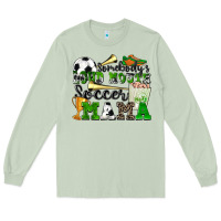 Matcha somebody's loud mouth soccer mama Long Sleeve Tee - Zillion Design Studio