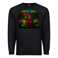 Black HOUSE CAT (Rainbow DJ Kitty) Premium Sweatshirt - Bettercallsaul