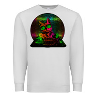 Dove Grey HOUSE CAT (Rainbow DJ Kitty) Premium Sweatshirt - Bettercallsaul