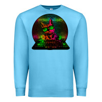 Ocean Blue HOUSE CAT (Rainbow DJ Kitty) Premium Sweatshirt - Bettercallsaul