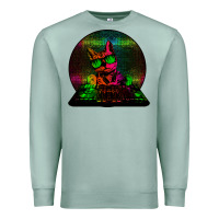 Seafoam HOUSE CAT (Rainbow DJ Kitty) Premium Sweatshirt - Bettercallsaul