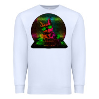 White HOUSE CAT (Rainbow DJ Kitty) Premium Sweatshirt - Bettercallsaul