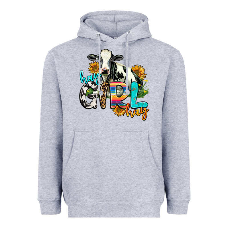 Hay Girl Hay Heavyweight Hoodie by AdoDesignShop | Teevron
