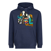 Navy hay girl hay Heavyweight Hoodie - AdoDesignShop