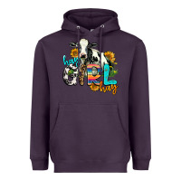 Plum hay girl hay Heavyweight Hoodie - AdoDesignShop