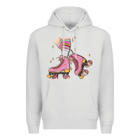Dove Grey skate Premium Hoodie - MaliasSmallBusiness