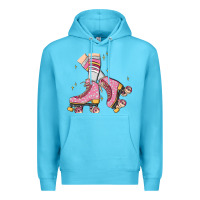 Ocean Blue skate Premium Hoodie - MaliasSmallBusiness